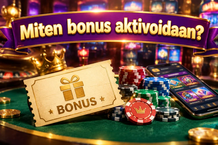 Miten bonus aktivoidaan?