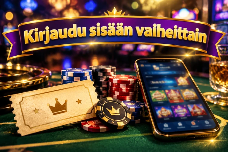Kirjaudu sisään vaiheittain